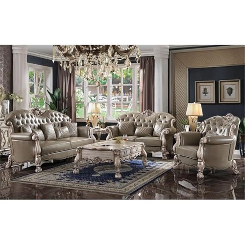 Sillón Plegable Blanco PU Con Cojín miniatura 2