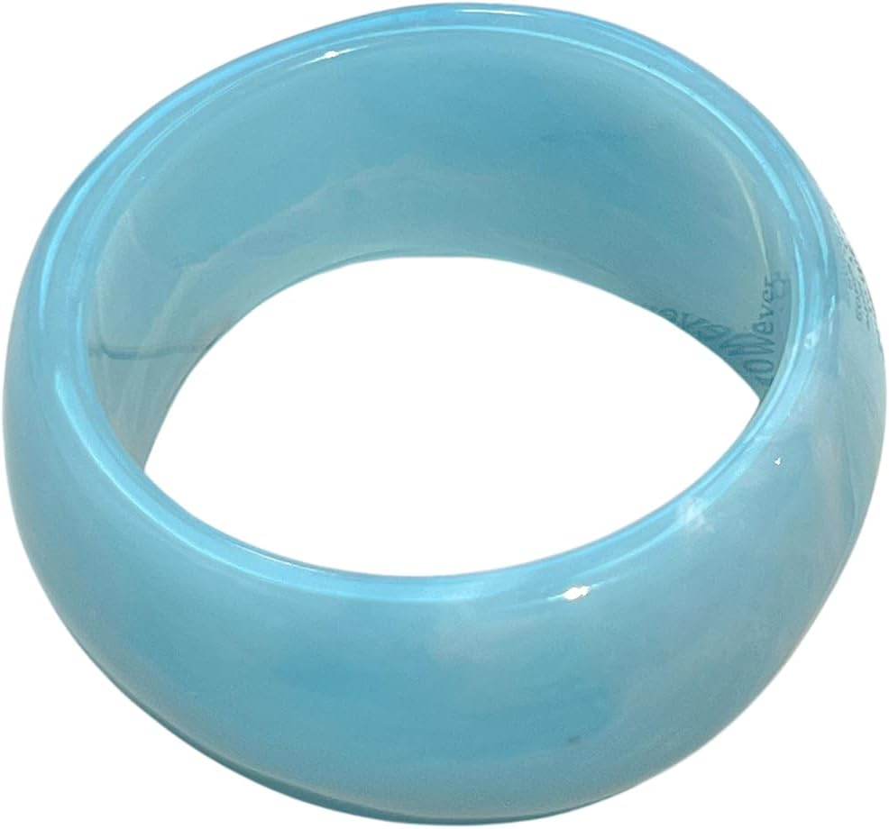 Acrylic Colorful Chunky Geometric Cuff Bangle for Women Retro Candy Color Irregular Wide Cuff Bracelet Vintage Statement Party Jewelry Gift