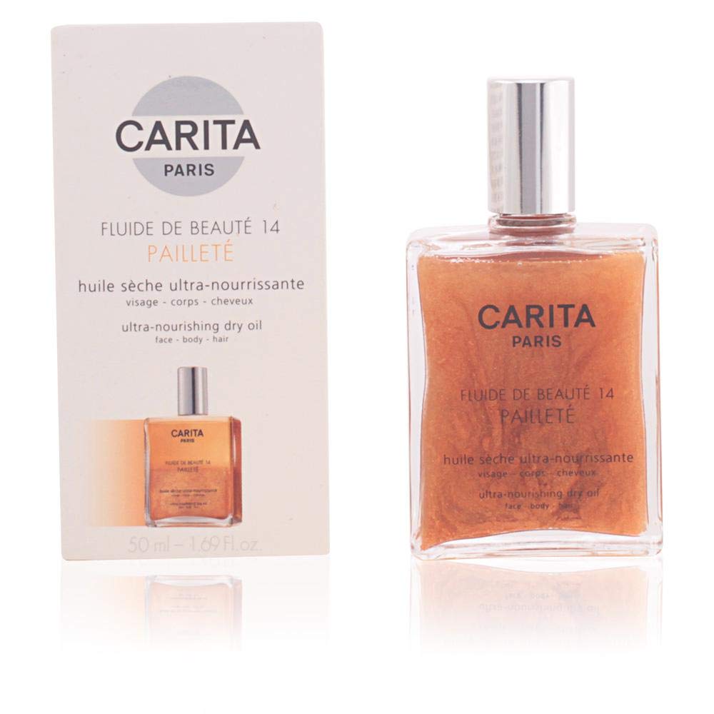 CARITA FLUIDE DE BEAUTÉ 14 100ml Fluide de Beaute 14 Gold – Ultra-Nourishing Dry Oil