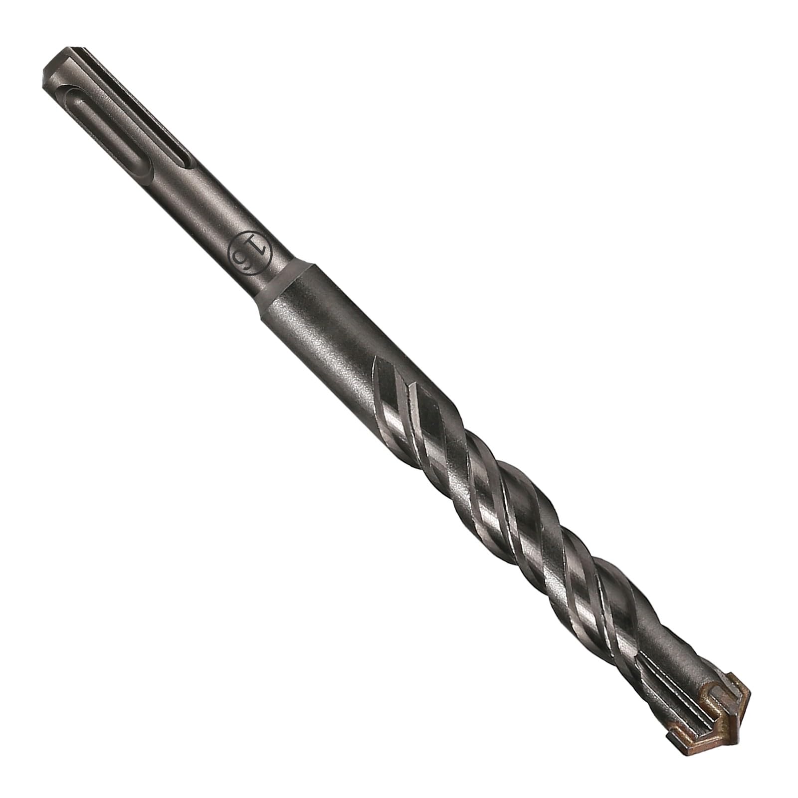 Vearter 16mm x 160mm SDS Plus Concrete Drill Bit, YG8C Carbide Tipped 40Cr Shank Rotary Hammer Drill Bit, Masonry Drill Bit for Concrete, Brick, Stone, Cement, Masonry