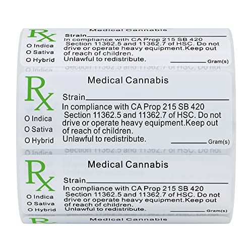 Hybsk Etichette adesive adesive per ceppi medici