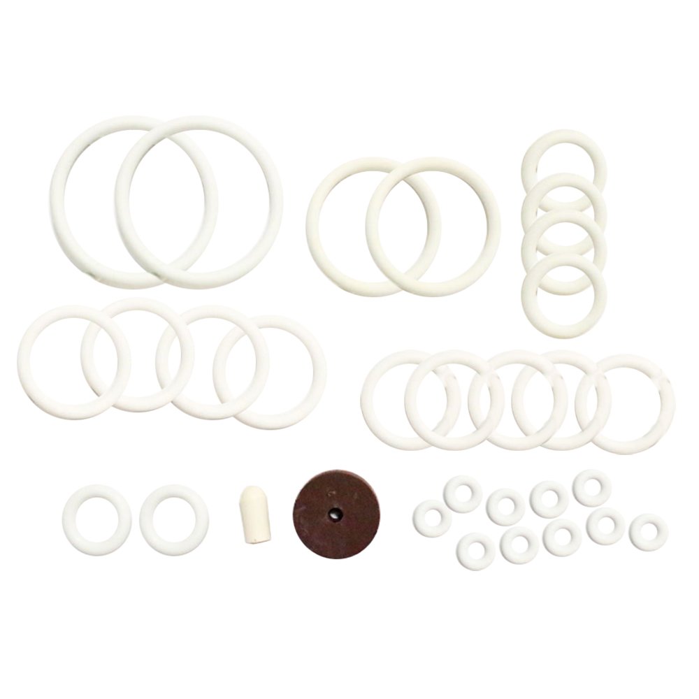 Game Room Guys 1948 Gottlieb Buccaneer Pinball White Rubber Ring Kit