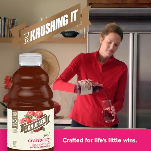 Image of R.W. Knudsen Cranberry Juice Not from Concentrate, 32 fl oz (Pack of 1)