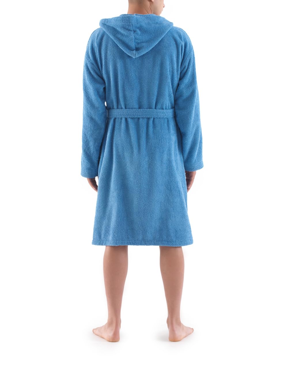 Top Towel - Élégant - Peignoir Sans Capuche pour Femme et Homme 100% Coton, 500 g/m² - Doux et Absorbant pour Douche, Spa et Piscine