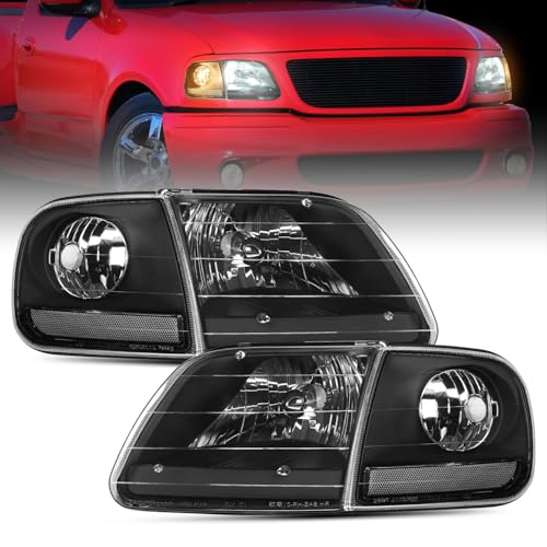 Image of Nilight Headlight Assembly Compatible with Ford F-150 Expedition 1997-2003