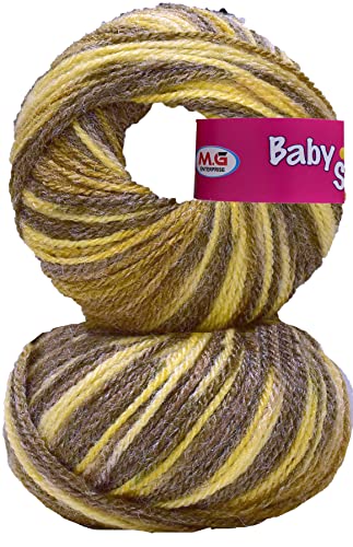 Image of 100% Acrylic Wool Red (14 pc) Baby Soft 4 ply Wool Ball Hand Knitting Wool /Art Craft Soft Fingering Crochet Hook Yarn, Needle Knitting Yarn Thread Dye IF