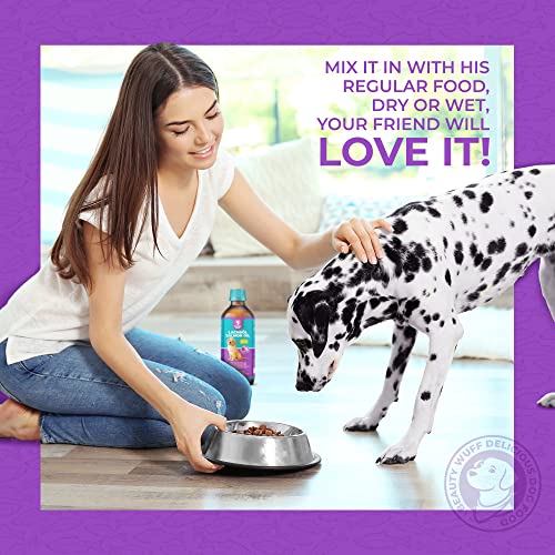 Beauty Wuff – Lachsöl für Hunde, Katzen und Pferde – Reich an Omega 3 Säuren– Fischöl für Hund (500 ml)…