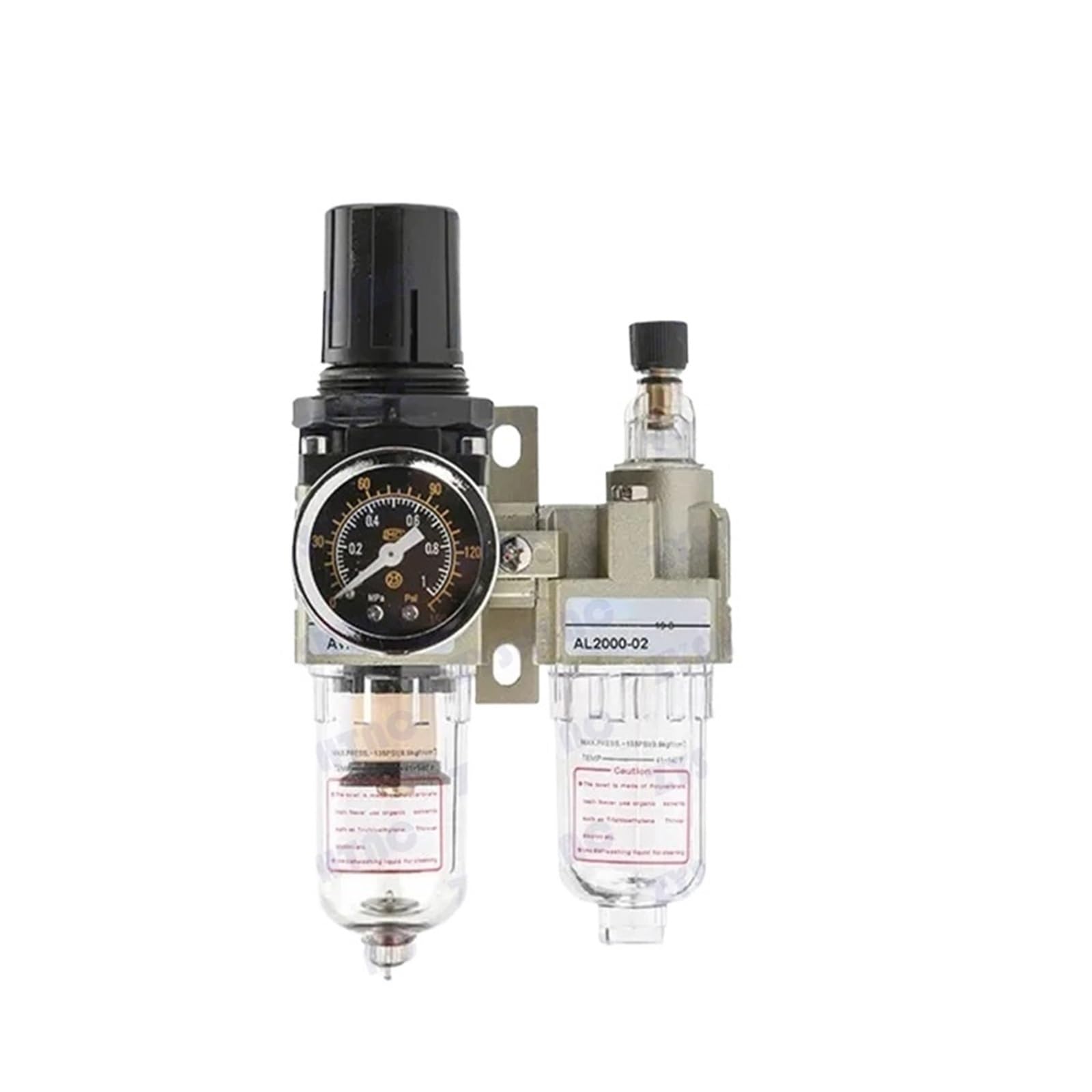 PHNOITPQ Compressor air Filter Regulator steam Trap Pneumatic Oil-Water Separator Pump Drain AC2010-02 AC3010/4010/5010-06(AC2010-02)