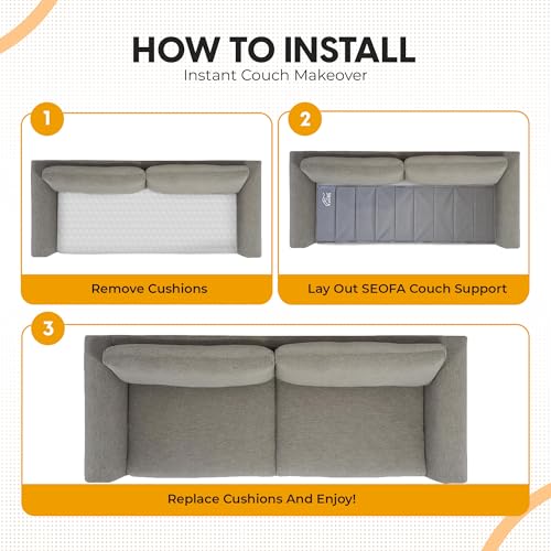 Seofa 164233 ® Couch Cushion Support For Sagging Seats thumb #4