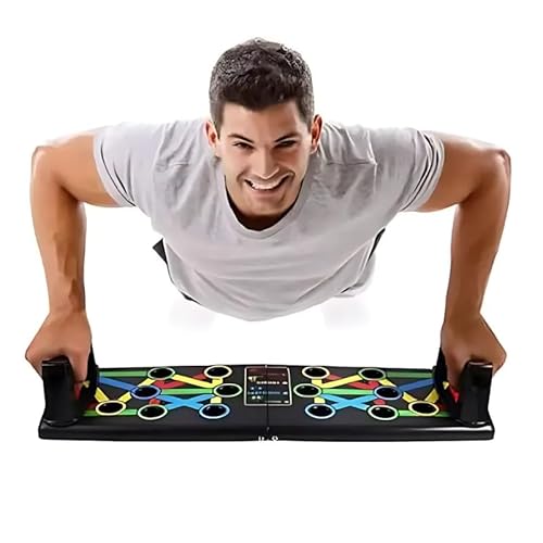 Image of Lapras 𝟏𝟓 𝐘𝐞𝐚𝐫𝐬 𝐆𝐮𝐚𝐫𝐚𝐧𝐭𝐞𝐞, 15 in 1 Push Up Board System, Body Building Exercise Tools for Men and Women, Multi Functional Push Up Stands, Home Gym Workout Trainer