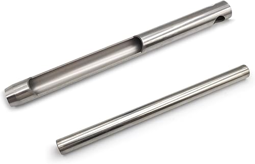 Miniatura 3 de Sonda de muestra de suelo de 12 pulgadas con bolsas de muestreo de suelo reutilizables, kit de prueba de suelo con mango en T de acero inoxidable,