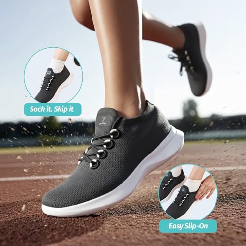 Image of YOHO Fastlane 0600 Sneakers for Women | Stylish, Casual & Lightweight | Extra Soft Walking Slip-On Shoes for Ladies /Girls
