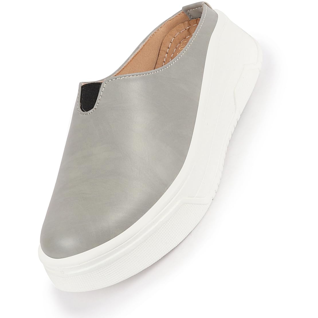 FAUSTO FST FJDWC-7009 GREY-39 Womens Grey Outdoor Fashion Comfort Open Back Platform Heel Slip On Casual Shoes (6 UK) (B0CGXCG9RG) Amazon Price History, Amazon Price Tracker