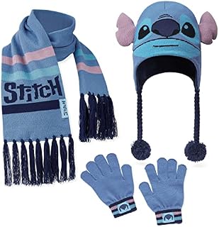 Disney Beanie Hat Scarf and Gloves Set Kids
