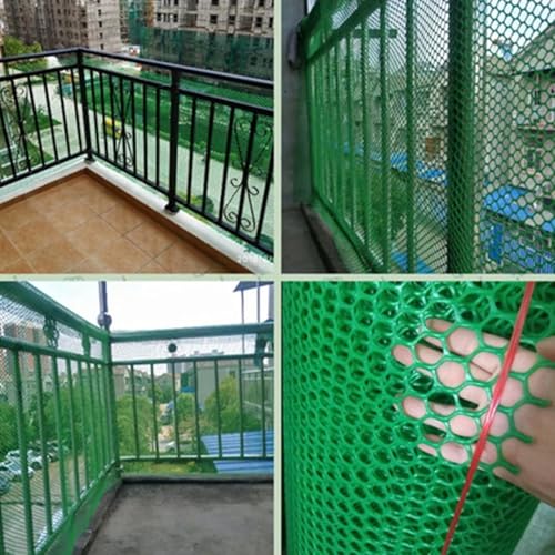 Filet de protection anti-oiseaux résistant aux UV - Clôture légère en plastique vert (0,5 x 5 m) pour semis, plantes, jardin, efficace