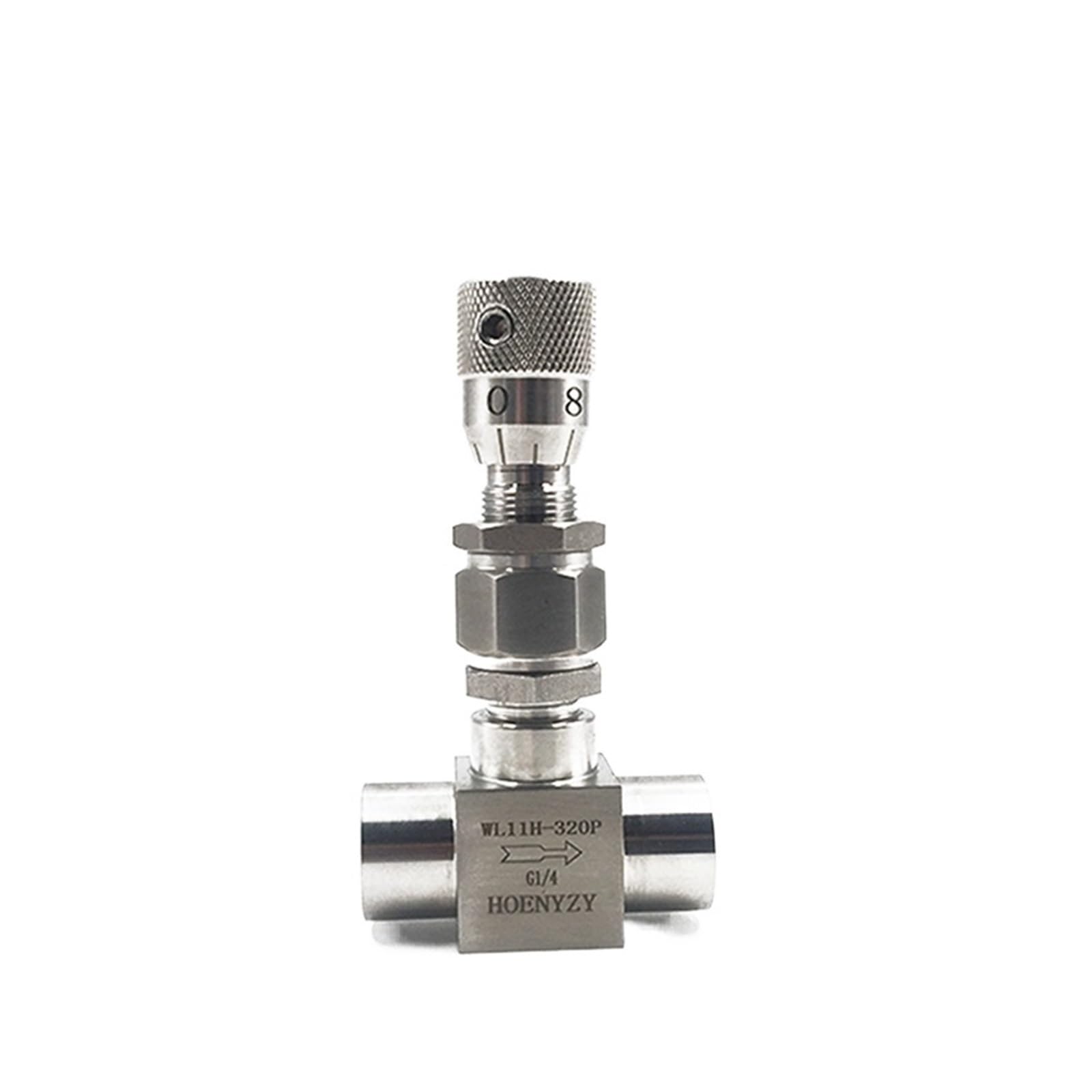 Vanne à pointeau inox micro vanne de réglage WL11H-320P 32MPA NPT