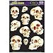 Skull Clings Party Accessory (1 count) (10/Sh)