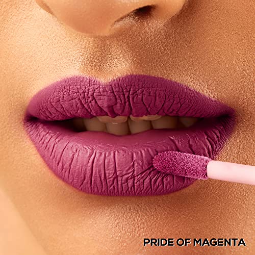 Image of RENEE Stay With Me Mini Matte Lipstick - Pride Of Magenta l Transfer Proof & Smudge-Proof | Long Lasting l Highly Pigmented l Velvety, Matte Finish l Travel Friendly l Enriched with Vitamin E l 2 ml