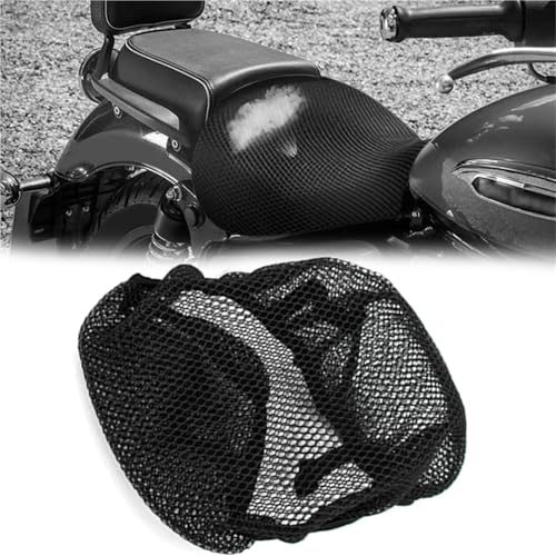 Housse de siège en maille nid d'abeille 3D Meteor350 haute protection