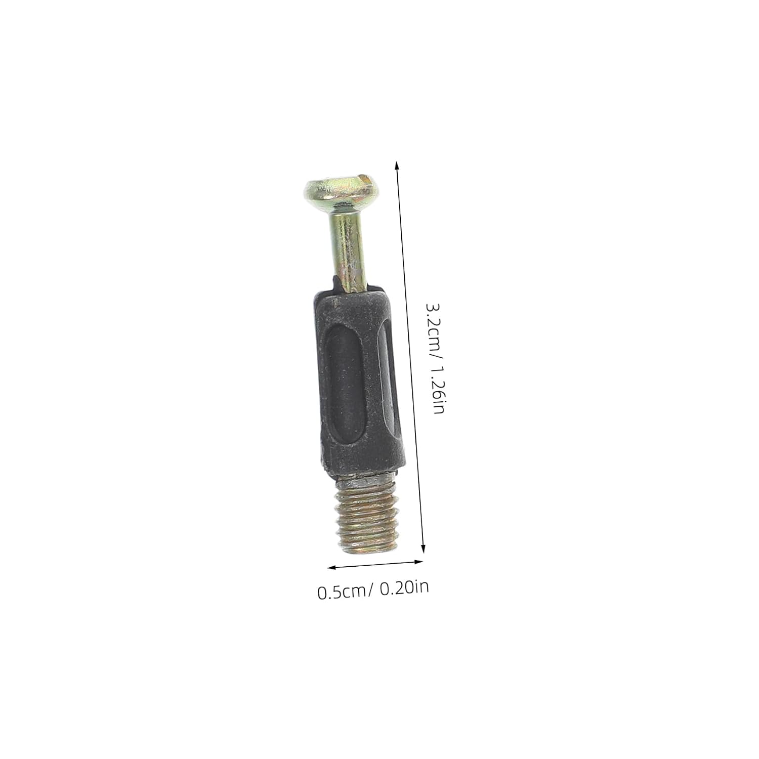 24Sets Furniture Cam Connectors with Self Tapping Rods Eccentric Wheel Nuts Fasteners for Secure Panel Connections in Cabinets and Office Furniture