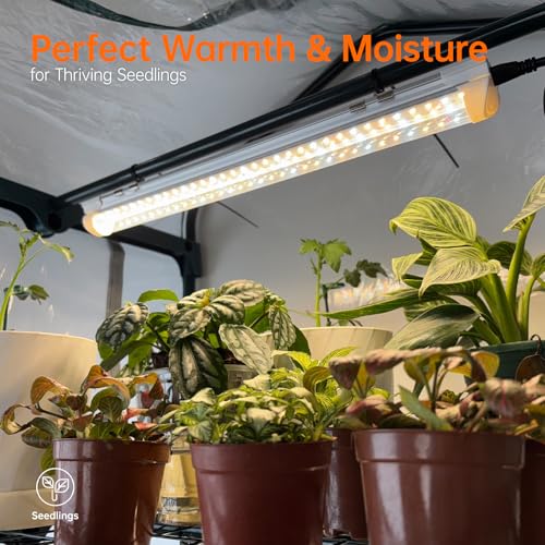 Bstrip 4-Tier Indoor Greenhouse with Grow Lights, Seed Starting Plant Tent by Bstrip - Used condition - Image 4