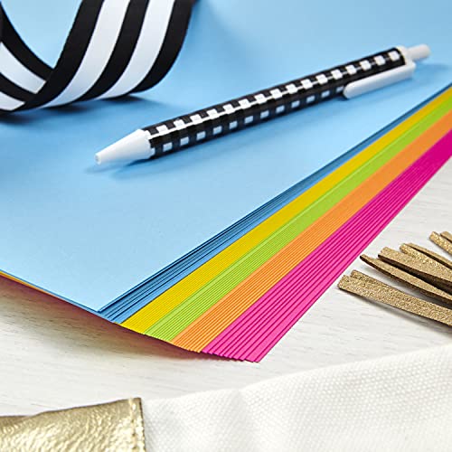 Image of Neenah Astrobrights Bright Color Paper, Letter Size Paper, 24 lb, Assorted Colors, 500 Sheets (Pack of 2)