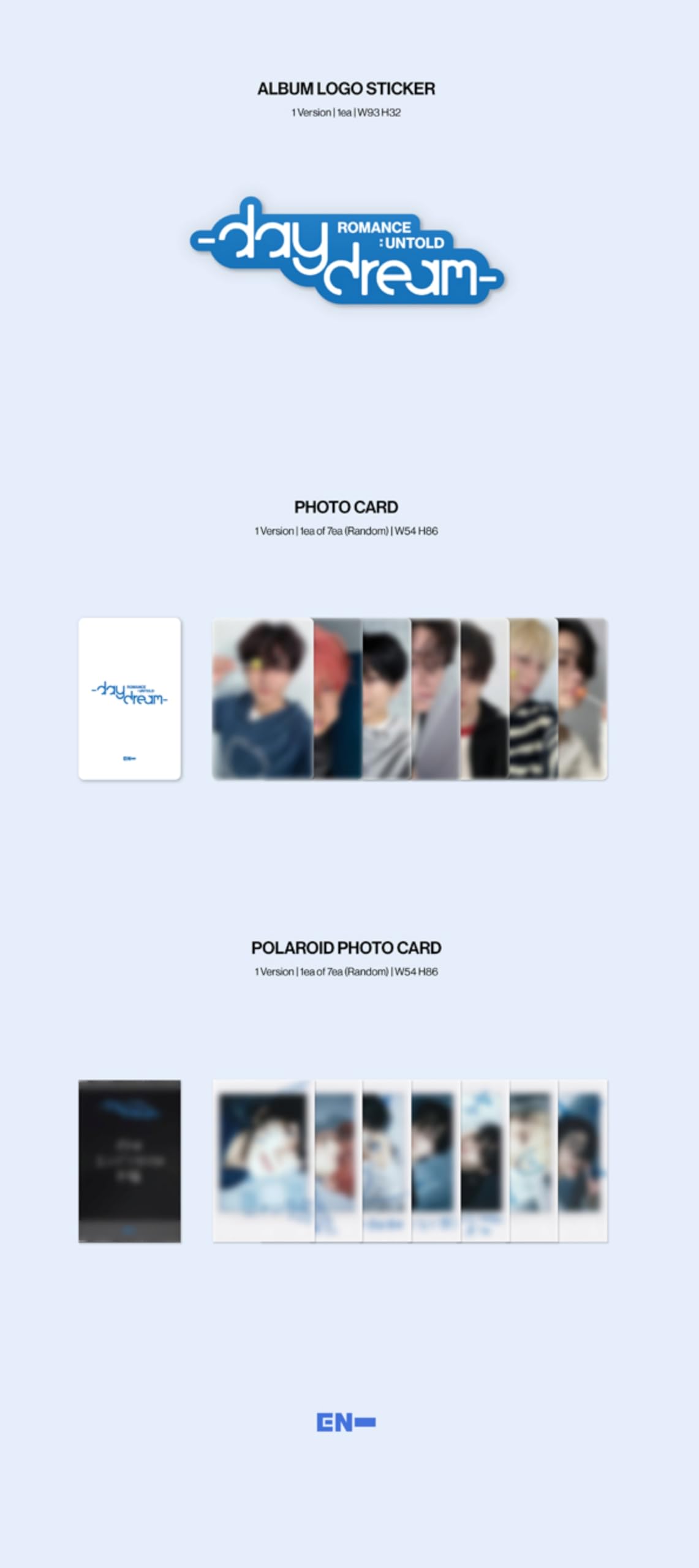 【新品未開封】ENHYPEN daydream JAPANEdition 20枚 楽天市場】☆Soundwave特典☆ ENHYPEN - ROMANCE : UNTOLD 「daydream