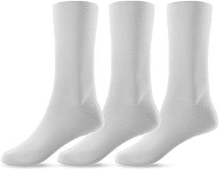 Kit 3 Pares de Meias Cano Alto Feminino Adulto 33/38