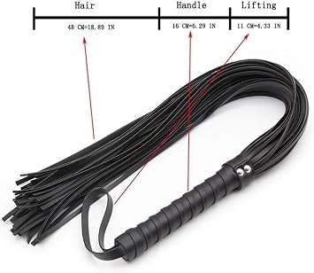 Multifunctional Black Soft Faux Leather Whip - The Gentleman'S Choice, Unleash Your Passion, Cosplay Sports Training Accessories, Gift For Couples
