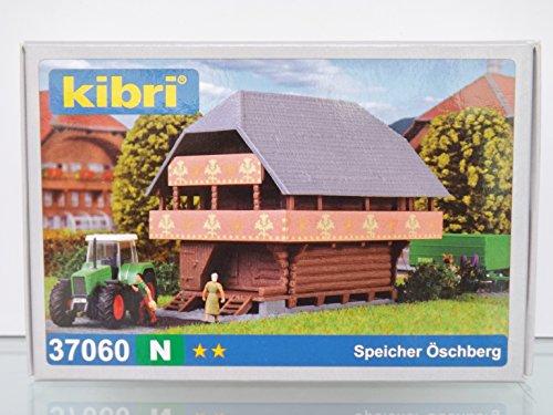 Kibri 37060 Bâtiment Agricole Miniature Décor Train Échelle N