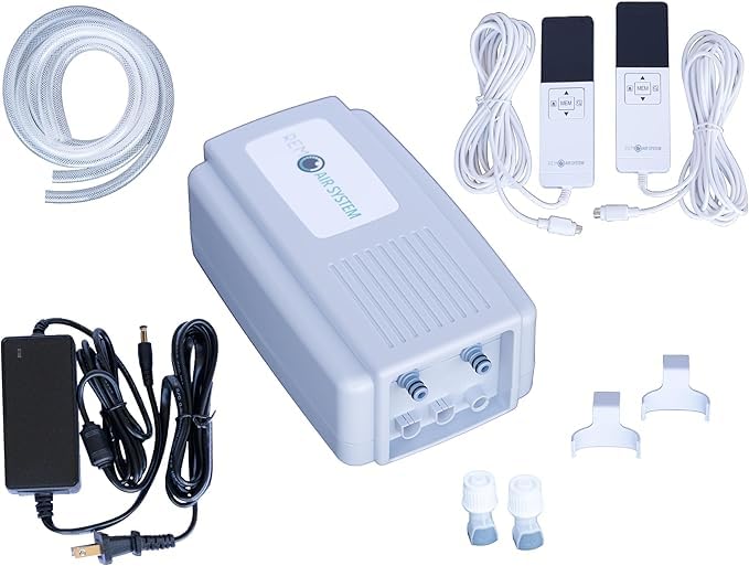 REM Air System Replacement Wired Air Bed Pump Compatible with Select Comfort or Sleep Number Mattresses. (with Hose)
