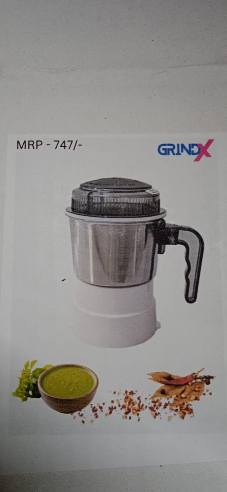 Buy Stainless Steel Sujata Compatible Chutney Grinder Jar Suitable For