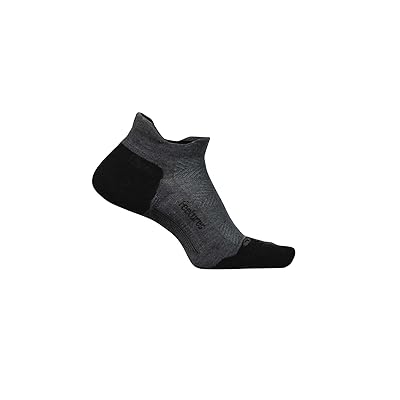 Feetures Elite Max Cushion No Show Tab No Show Socks Shoes Gray 1