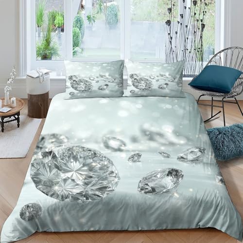 Parure de lit fusée spatiale microfibre super douce et respirante avec fermeture éclair King - 4
