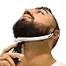 Aberlite Beard Shaper - FlexShaper Neckline Guide - Hands-Free & Flexible - The Ultimate Beard Trimmer Tool - Lineup Stencil Kit - Blue