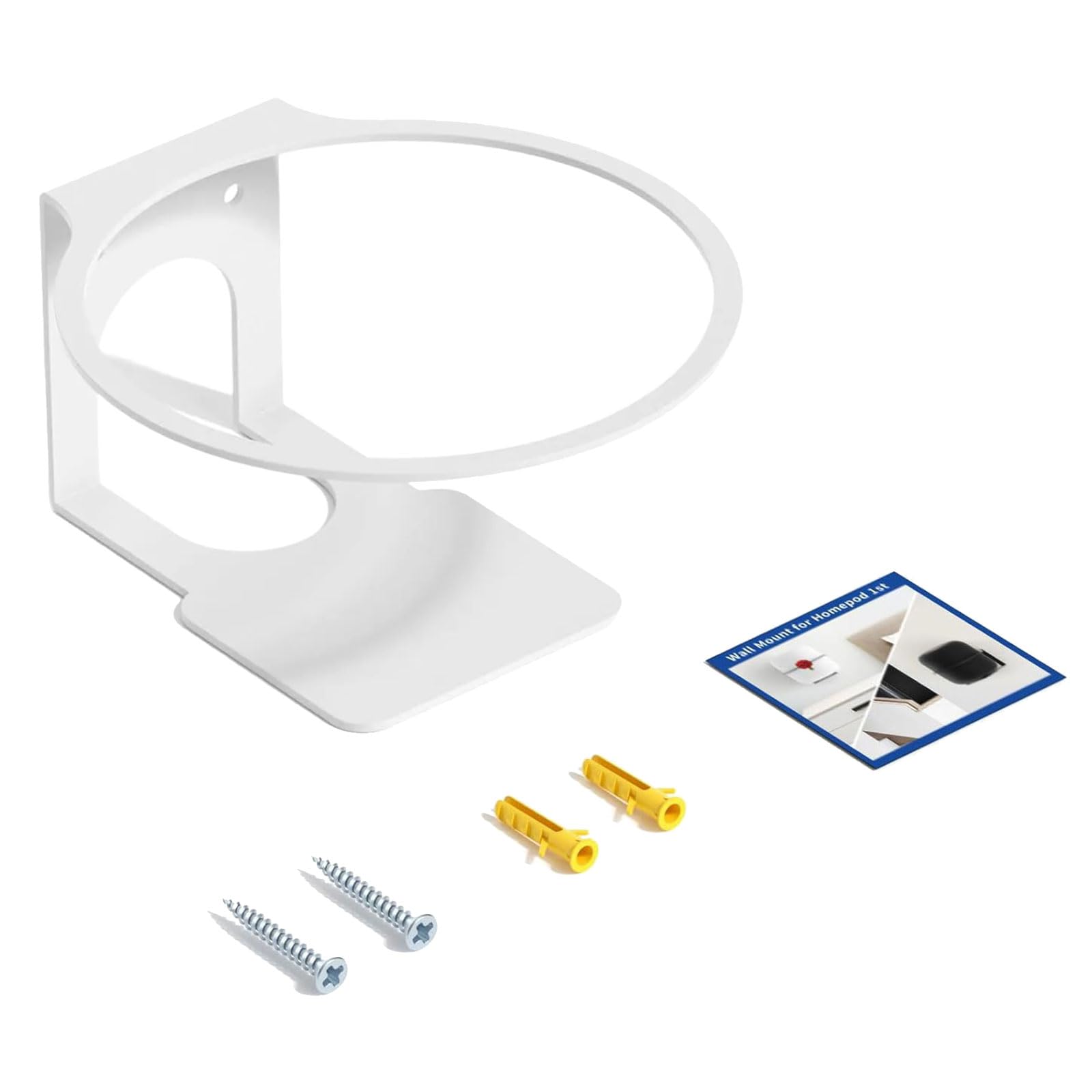 Soporte de pared para caja de sonido de acero inoxidable con diseño elegante para el hogar 8