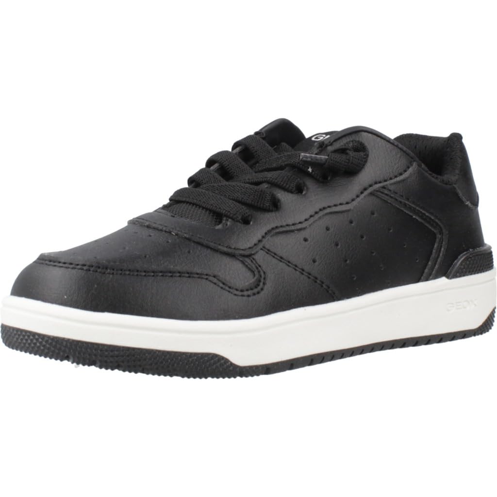 Geox J WASHIBA BOY B Sneaker, 0 UK Black