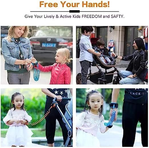 Miniatura 2 de Cuerda de muñeca antipérdida para interiores y exteriores para niños pequeños, bebés y niños