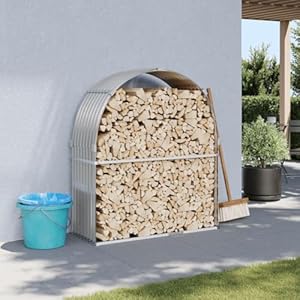 Llezkbr Holzscheithalter BR-llnce1 Stahl verzinkt