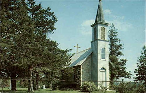 St. Anthony of Padua Chapel Festina, Iowa IA Original Vintage Postcard