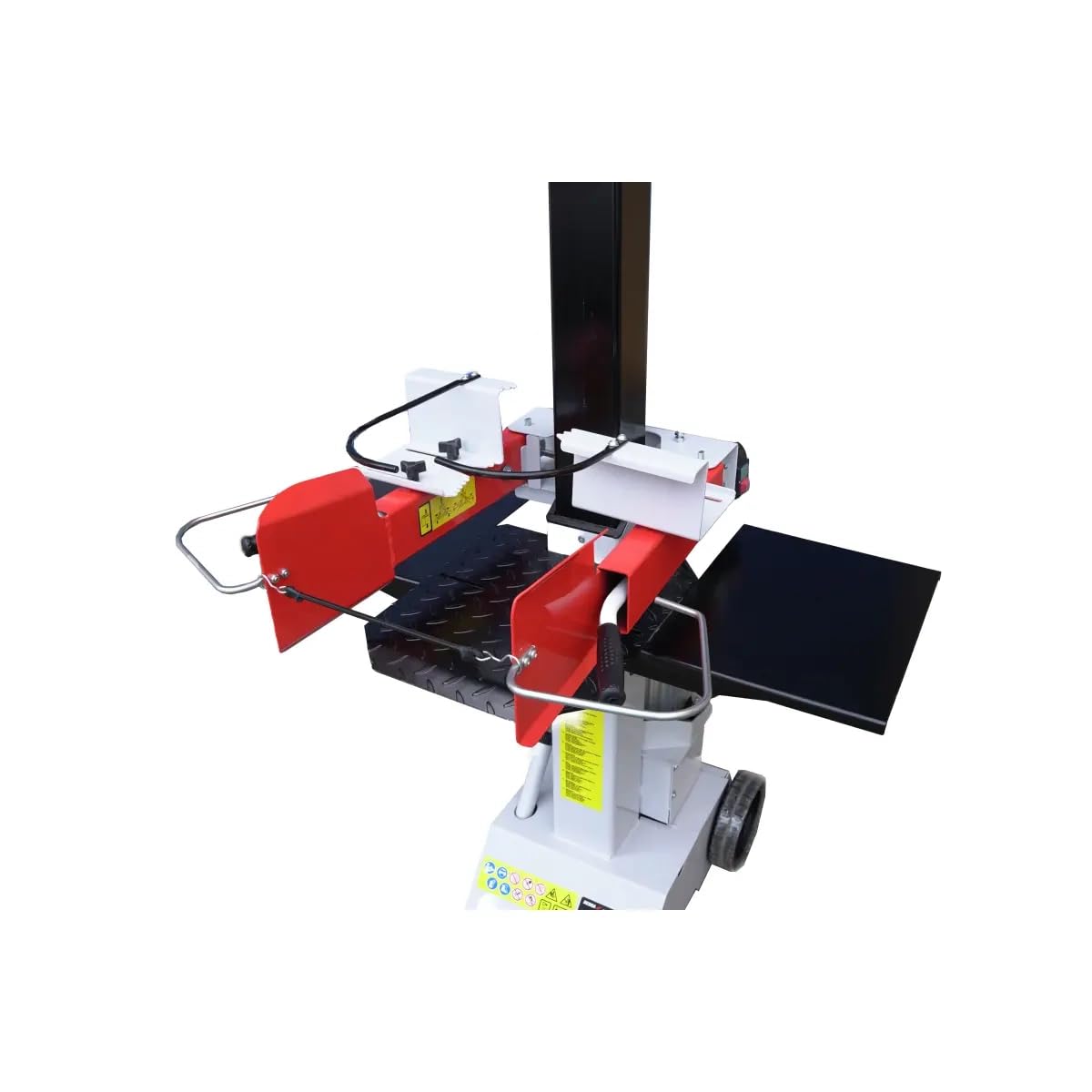 Dedra Holzspalter 3000W, 8T, 21 MPa, bis zu 2850 U/Min, hydraulische Presse, zwei zusätzliche Arbeitsflächen, schnelles und effizientes Holzspalten, kann am Boden montiert werden