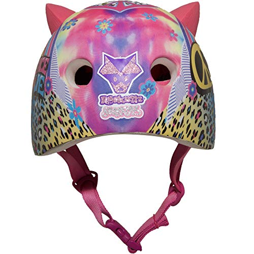 Raskullz Sparklez Peace Love Kitty Helmet, Pink, Ages 3+, Multicolor #TOP5