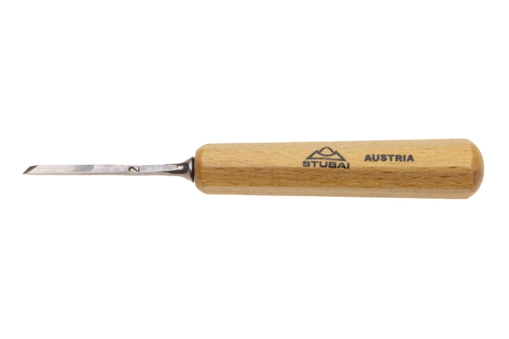 Stubai 585606 Confezione Mini Sgorbie Manico, 100 mm, 6 Pezzi