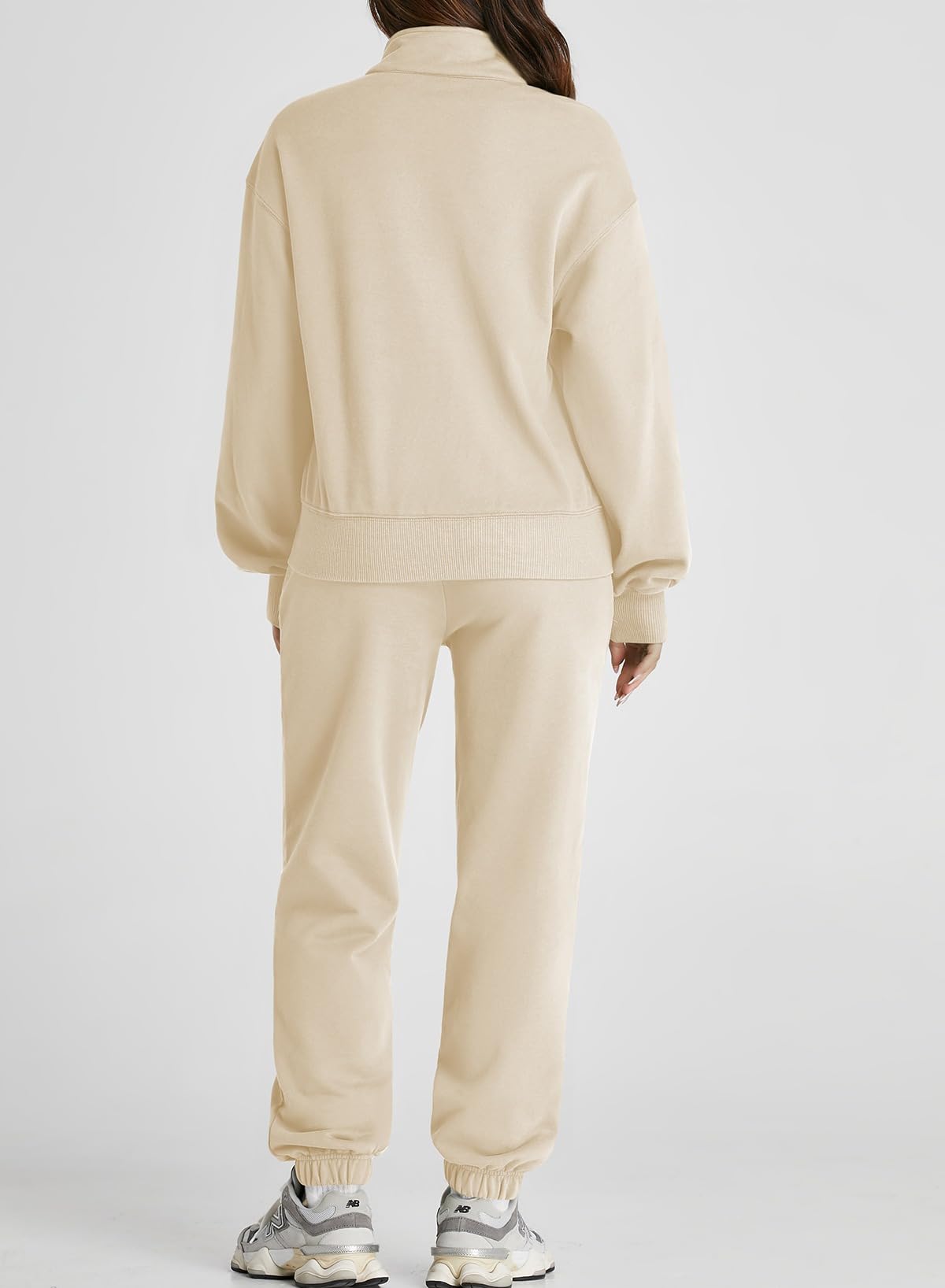 Herseas Conjunto de 2 piezas para mujer, sudadera y pantalones deportivos, conjunto a juego para el otoño 2025