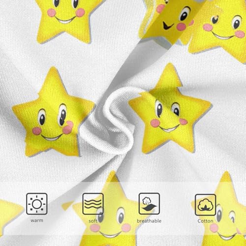 Yellow Stars Toddler Girls's Underwear 2T 202c14443