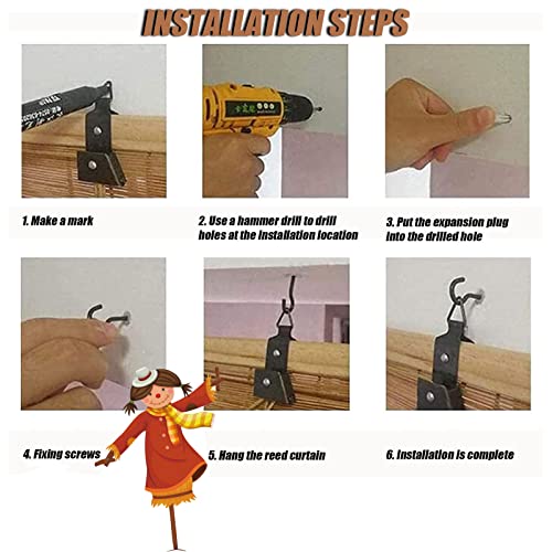 Bamboo Shades For Windows Outdoor Bamboo Shades Bamboo Blind Bamboo Roll Up Shades Bamboo Blinds Outdoor Blinds Bamboo Blinds For Windows Roman Roller Blind For Sunroom 15×79In（W×H） White #TOP6