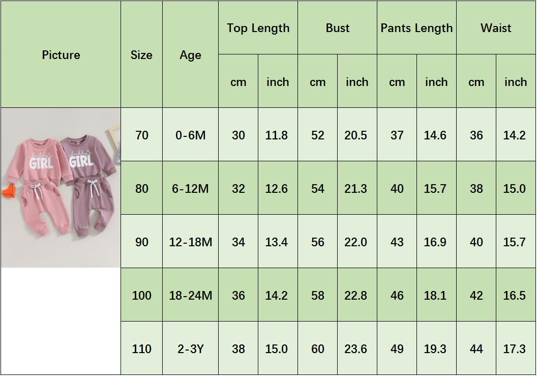 Ursobutegl Daddys Girl Toddler Baby Clothes Long Sleeve Sweatshirt Pullover Top Jogger Pants Infant Fall Winter 2 Piece Outfits(Purple-Daddys Girl, 2-3 Years)