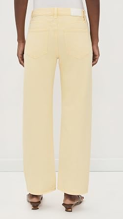 PISTOLA Lexi Mid Rise, Signature Bowed Straight Jeans Light Denim Jeans