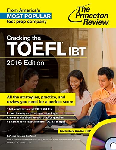 The Princeton Review Cracking the TOEFL iBT 2016 (College Test Preparation)