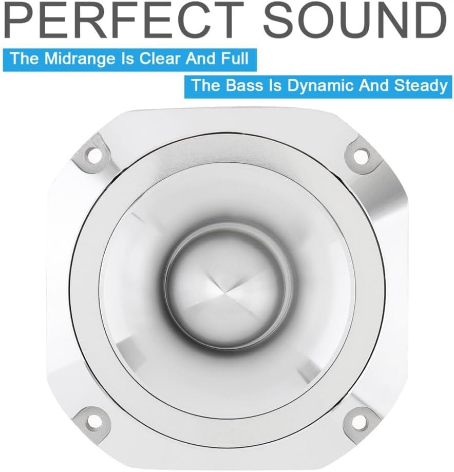 4Inch Universal High Efficiency Dome Tweeter Loudspeaker 600W Loud Speaker Super Power Audios Sound for Car